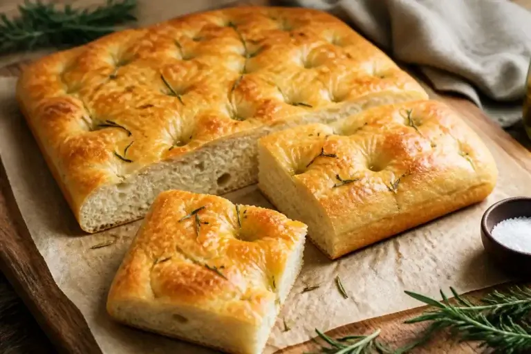 Same Day Focaccia Bread – Golden, Chewy, and Ready Tonight