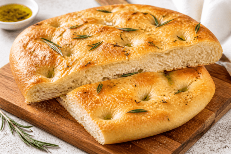 Easy Focaccia Bread Recipe – Soft, Golden, and Foolproof