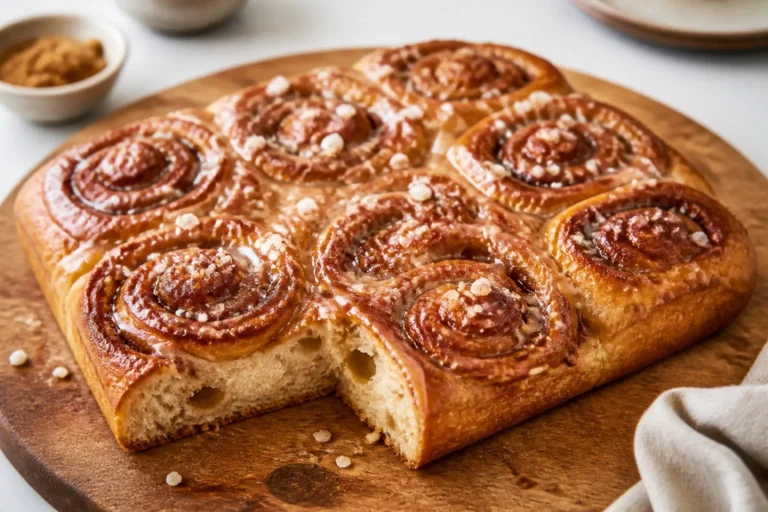 Cinnamon Roll Focaccia Sourdough – A Soft, Swirled Sweet Treat