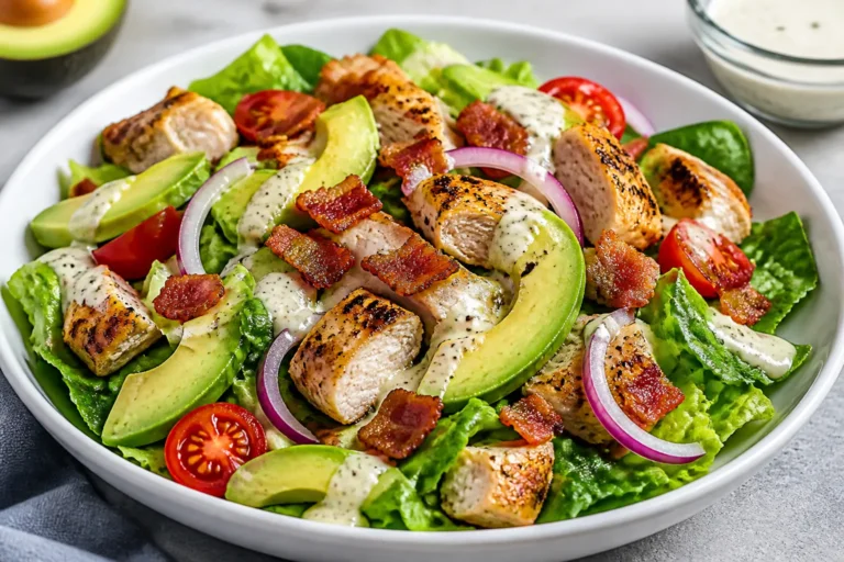 Chicken Bacon Avocado Salad That Tastes Restaurant-Worthy – Fresh, Satisfying, and Simple