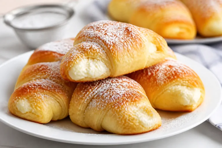 Easy Cheesecake Crescent Rolls – A Sweet, Flaky Treat You’ll Love