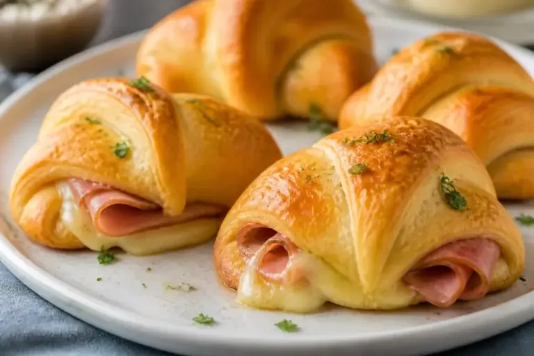 Quick & Easy Ham and Cheese Crescent Rolls – A Fast, Comforting Snack