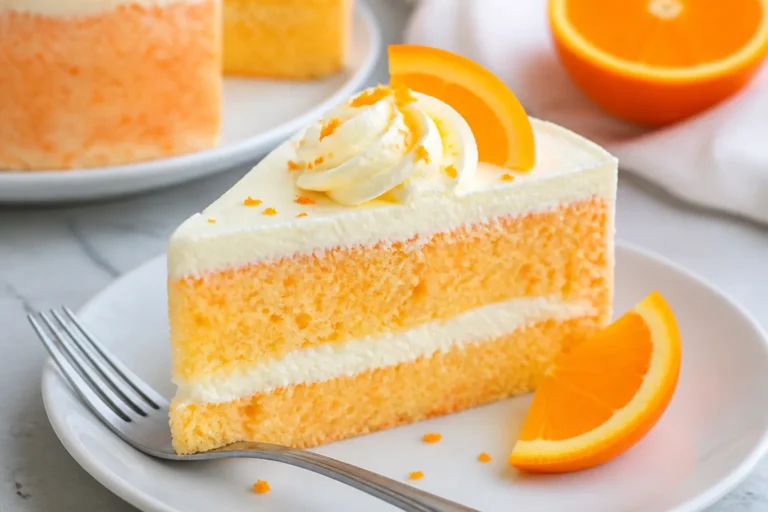 Easy Orange Creamsicle Cake Recipe – Bright, Fresh, and Simple
