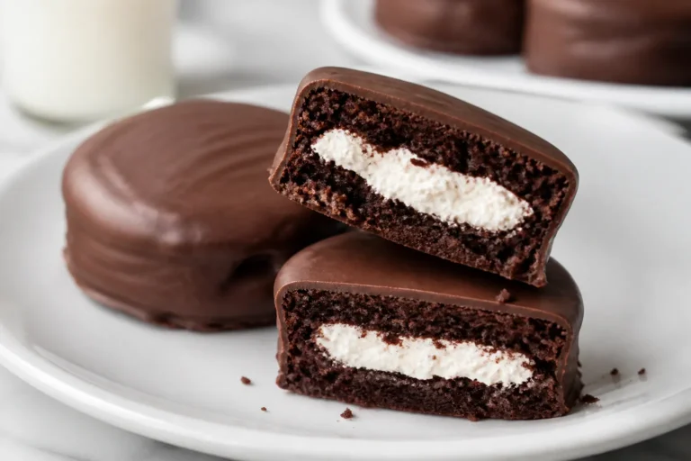 Copycat Hostess Ding Dong Cake Recipe That Tastes Better Than the Original – Rich, Creamy, and Easy