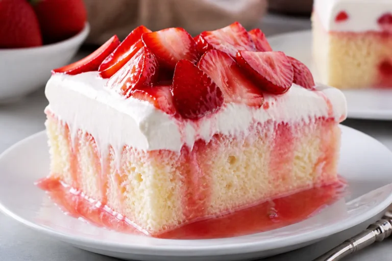 This Strawberry Tres Leches Cake Is Pure Dessert Heaven – Soft, Juicy, and Festive