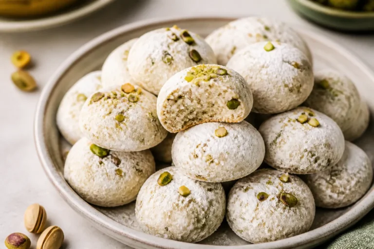 Soft & Buttery Pistachio Wedding Cookies Everyone Will Love – Tender, Melt-In-Your-Mouth Bites