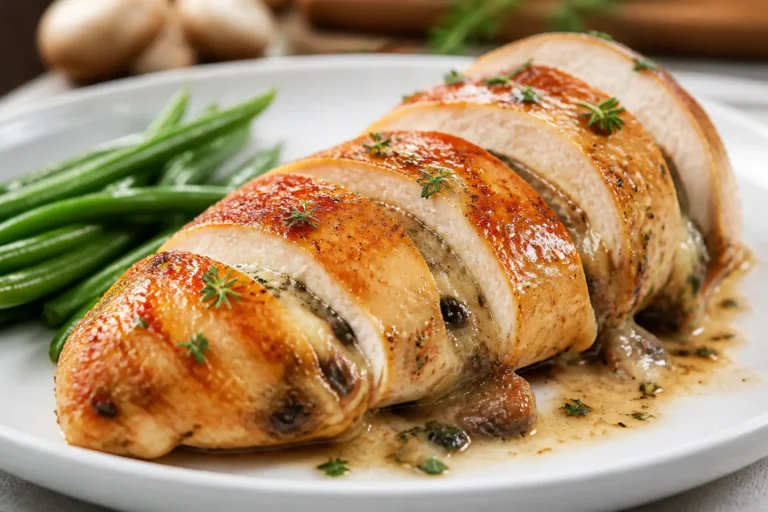 Healthy Mushroom Stuffed Chicken Breast Recipe (Easy, Cheesy & High Protein) – Weeknight Favorite