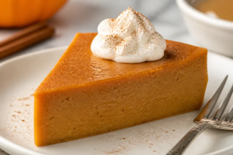 Crustless Pumpkin Pie – Cozy, Creamy, and Easy to Make
