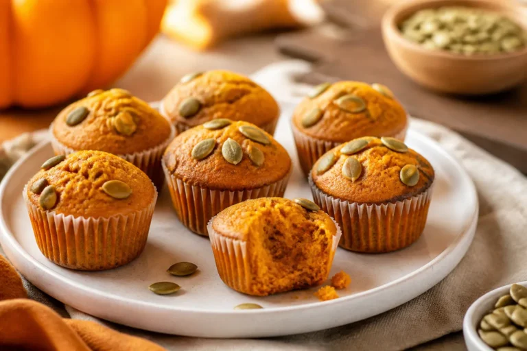 Mini Pumpkin Muffins Perfect for Snacks – Soft, Spiced, and Ready in Minutes