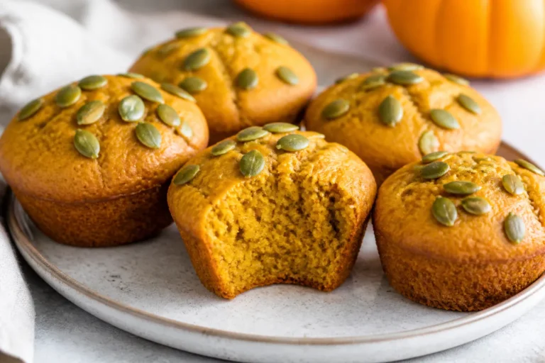 Healthy Flourless Pumpkin Muffins Recipe – Easy, Cozy, and Naturally Sweet