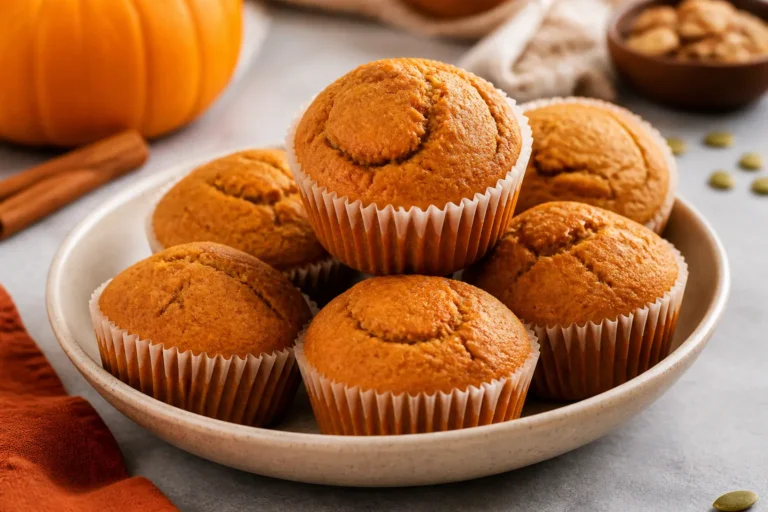 One Bowl Pumpkin Muffins Ready in 30 Minutes – Quick, Cozy, and Delicious