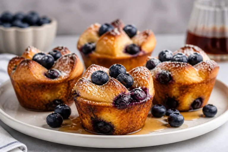 Blueberry French Toast Cupcakes – Sweet Brunch-Inspired Treats