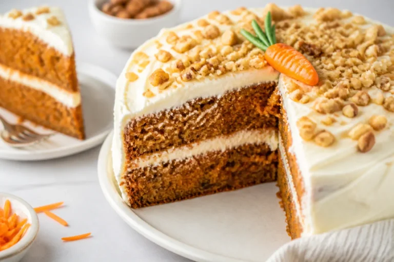 The Best Gluten Free Vegan Carrot Cake Recipe You’ll Make Again ⭐ – Moist, Cozy, and Crowd-Pleasing