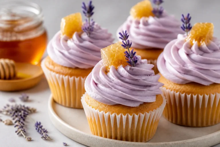 Lavender Honey Cupcakes Recipe – Soft, Moist & Easy to Make