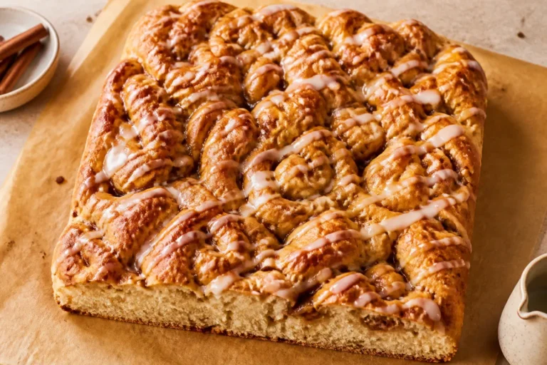 Cinnamon Roll Sourdough Focaccia – Soft, Buttery, and Swirled With Warm Spice