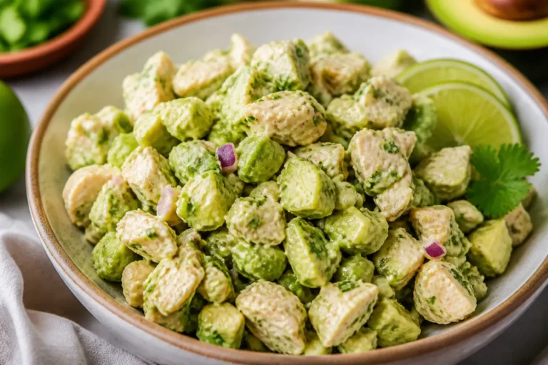 The BEST & Easy Avocado Chicken Salad Recipe – Fresh, Fast, and Flavorful