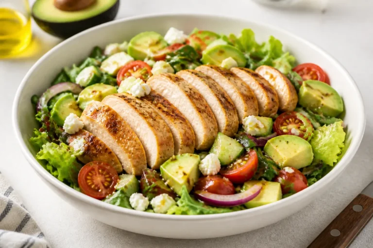 Chicken Avocado Salad Everyone Is Obsessed With – Fresh, Creamy, and Satisfying